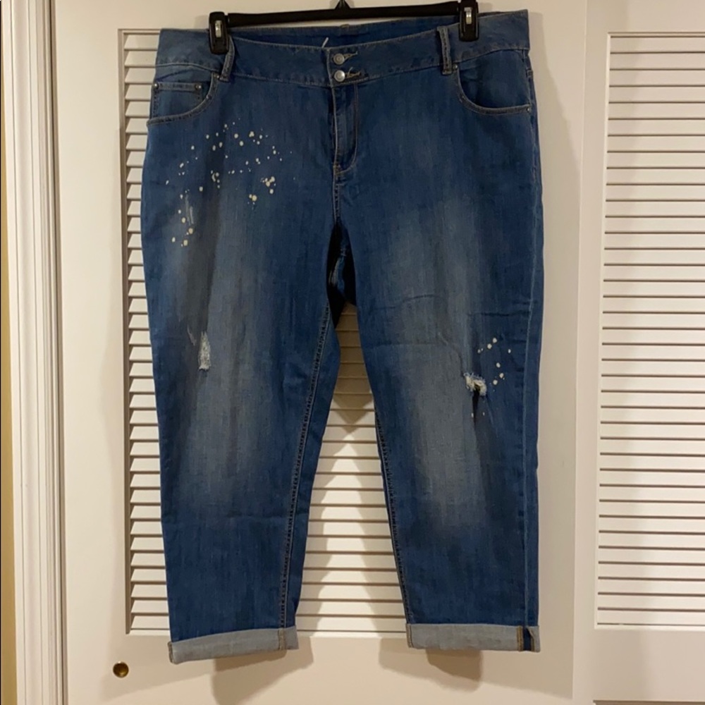 Lane Bryant Jean Capris